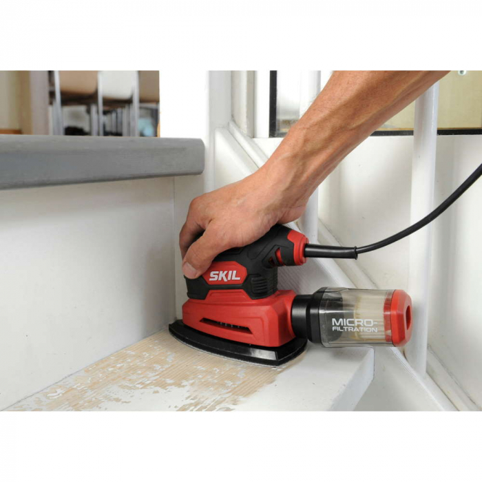 SKIL 7260 AA Slefuitor multifunctional, 100W, 151x102, 0.8Kg, cu 4 foi de slefuire [3]