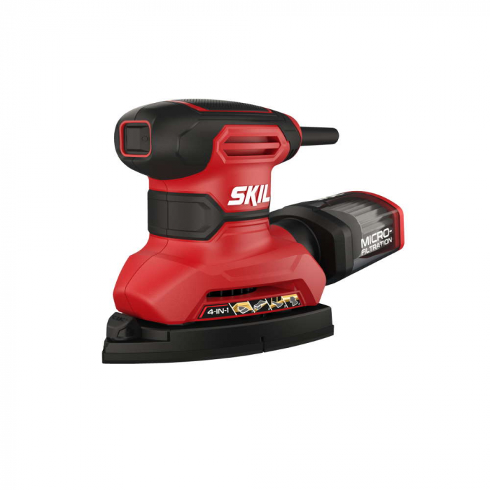 SKIL 7261 AA Slefuitor cu zgomot şi vibraţii reduse, 15x foi de slefuire si 3x accesorii speciale de slefuire [2]