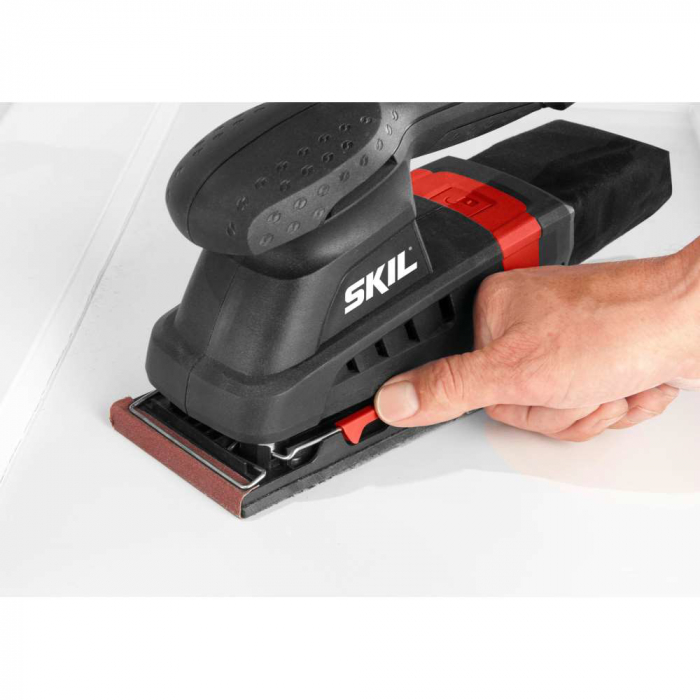 SKIL 7347 AA Slefuitor cu vibratii, 160 W, 2mm miscare slefuire, sac praf, 3 foi de hartie [6]