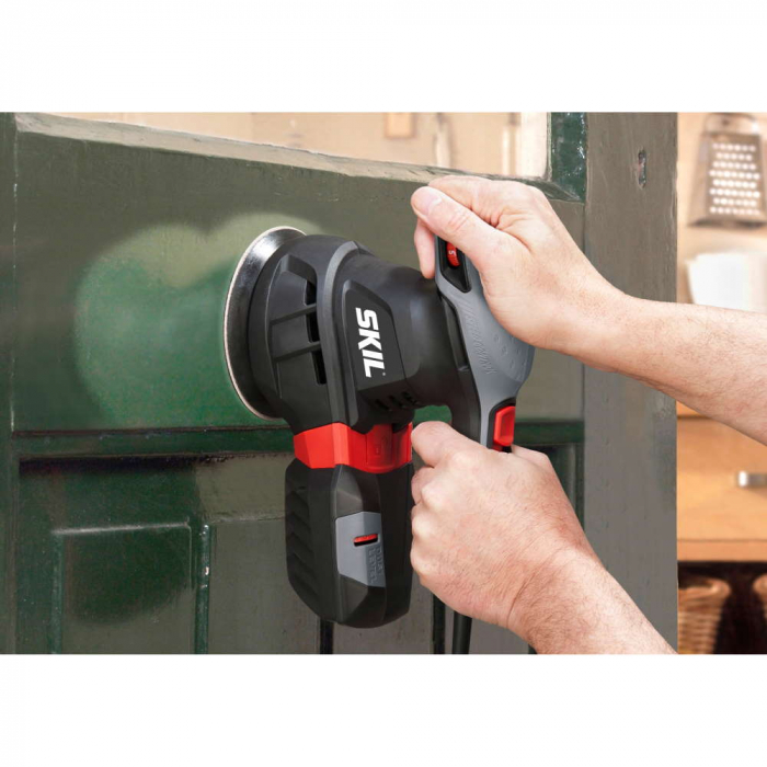 SKIL 7455 AA Slefuitor cu excentric, cu disc de slefuire si caseta pentru praf [8]