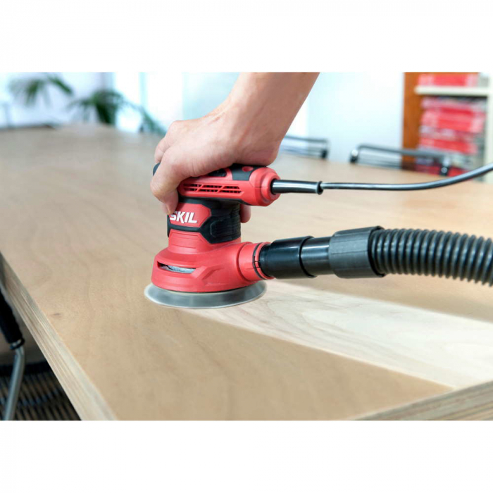 SKIL 7471 AB Slefuitor cu excentric + 30 Foi de slefuire + Caseta pentru praf [4]