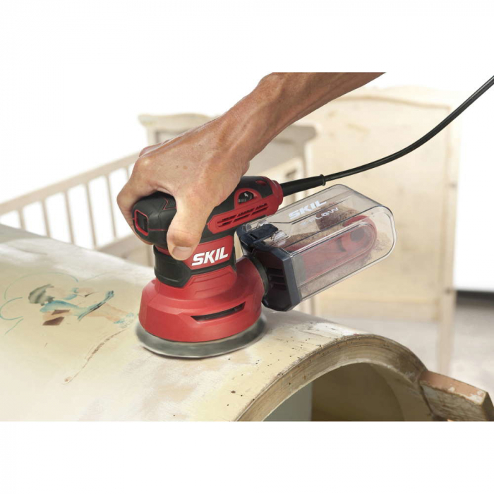 SKIL 7471 AB Slefuitor cu excentric + 30 Foi de slefuire + Caseta pentru praf [3]