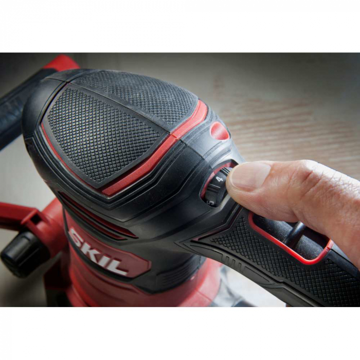 SKIL 7480 DA Slefuitor cu zgomot şi vibraţii reduse, 300W, 14000-26000 rpm, cu geanta de transport si accesorii [3]
