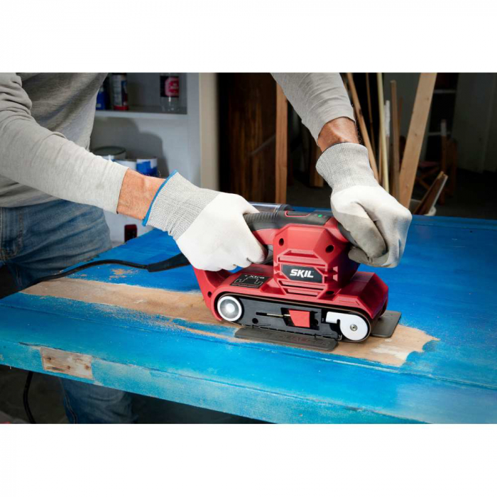 SKIL 7615 AB Slefuitor cu banda, 710W, 330 m/min + accesorii [2]