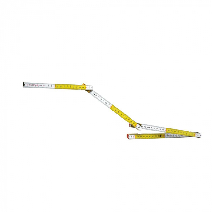 Stanley 0-35-458, metru de tamplarie din lemn vopsit, 2m x 15mm, blister [2]
