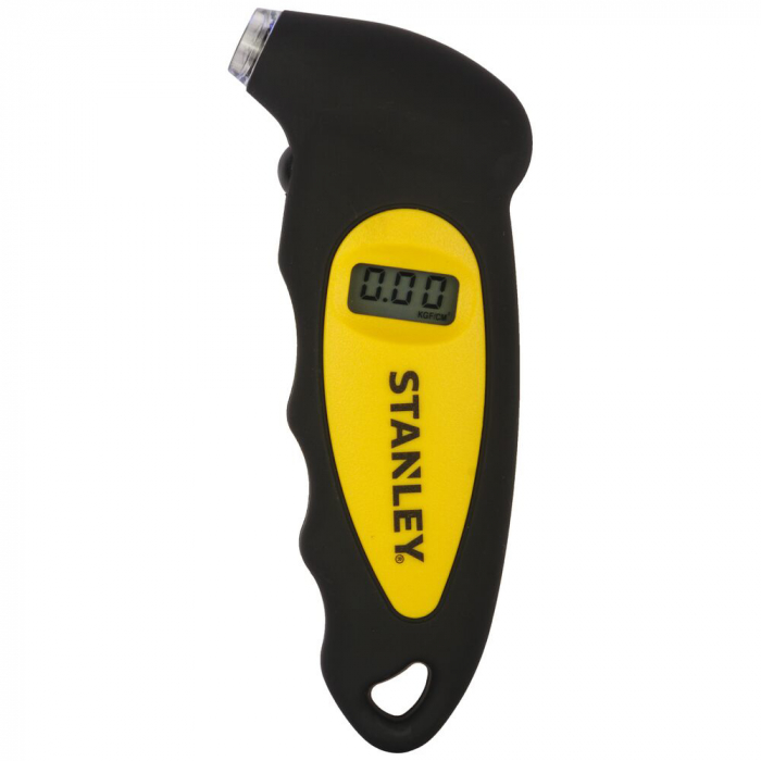 Stanley STHT80874-0, manometru digital presiune anvelope, precizie 0.01, maner ergonomic, psi, bar, kgfcm2 sau kpa, 3-150 PSI, 0.2-10.3 Bar [3]