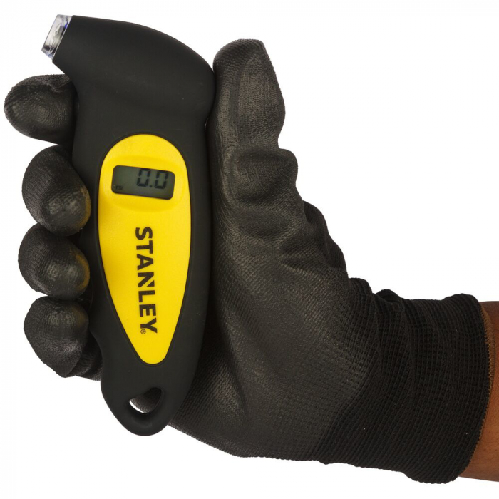 Stanley STHT80874-0, manometru digital presiune anvelope, precizie 0.01, maner ergonomic, psi, bar, kgfcm2 sau kpa, 3-150 PSI, 0.2-10.3 Bar [9]