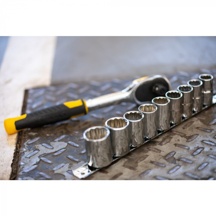 Stanley STMT82671-0, set clichet 1/2" cu 72 dinti + 10 tubulare [2]