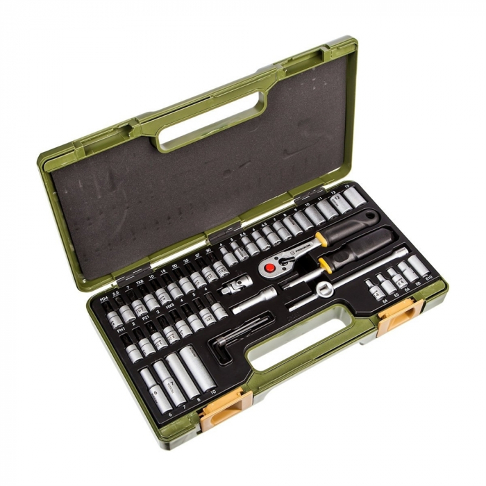 Trusa de precizie pentru ingineri, Proxxon 23280, 1/4", 50 piese [2]