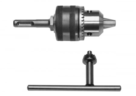 Accesorii scule electrice - Adaptor SDS+ cu mandrina de 13 mm si cheie SKIL, pentru toate modelele de rotopercutoare
