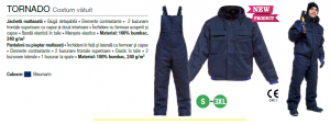 Salopetă cu pieptar - Costume vatuite Iarna