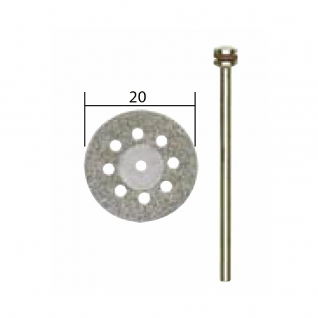 Disc diamantat cu racire, 20x0.6mm, Proxxon 28844 [1]