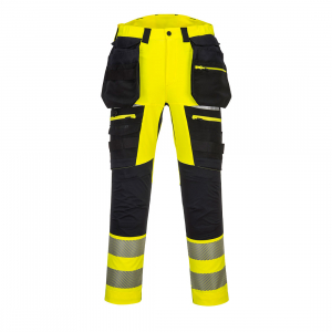 înaltă vizibilitate hi-vis - DX4 Hi -Vis Pantaloni cu buzunare detasabile DX442