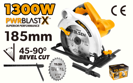 Fierastrau circular 1300 W , 45°- 90°, FX Force Xpress, Industrial [1]