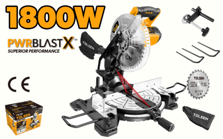 Fierastrau circular de banc , 1800 W, ø 255 mm PwrBlastX,FX Force Xpress , Industrial [1]