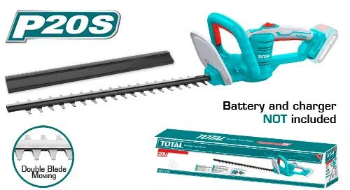Foarfece de tuns gard viu si arbusti - Foarfeca electrica pentru tuns gard viu - Li-Ion - 20V (NU include acumulator si incarcator)