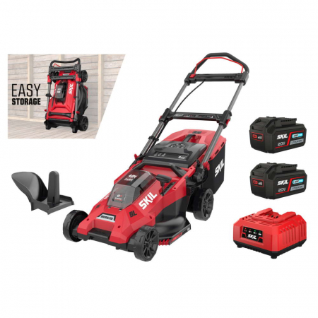 Masina de tuns iarba, SKIL 0140 BA, 43cm, Brushless, cu acumulatori si incarcator [1]