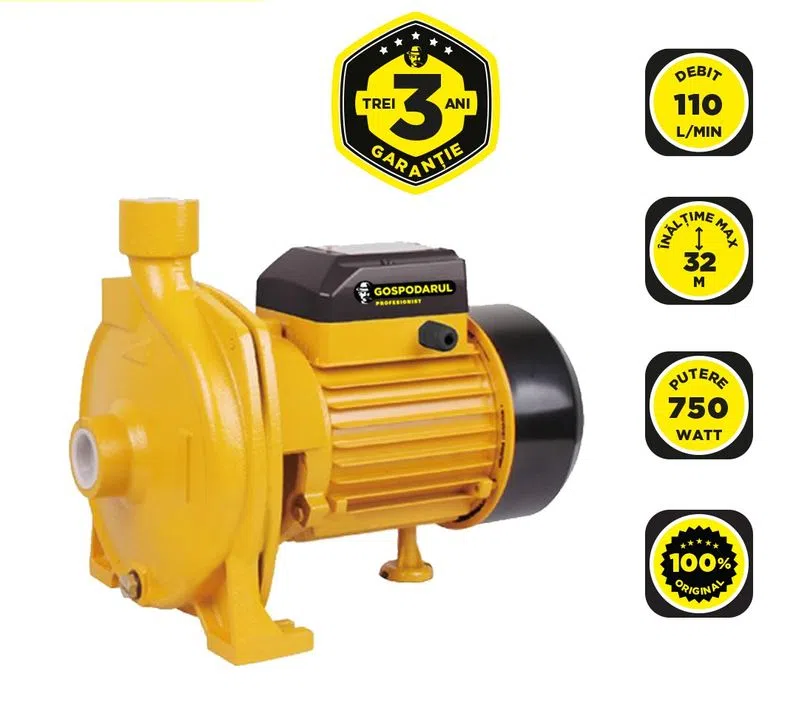 Pompe apa - POMPĂ DE SUPRAFAŢĂ CENTRIFUGALĂ - APĂ CURATĂ - CPM-158