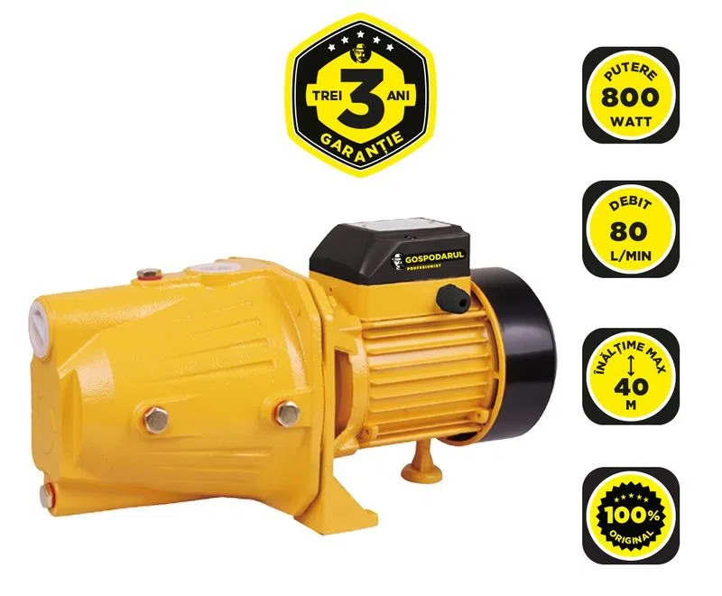 Pompe apa - POMPĂ DE SUPRAFAŢĂ CENTRIFUGALĂ - APĂ CURATĂ - JET-100L