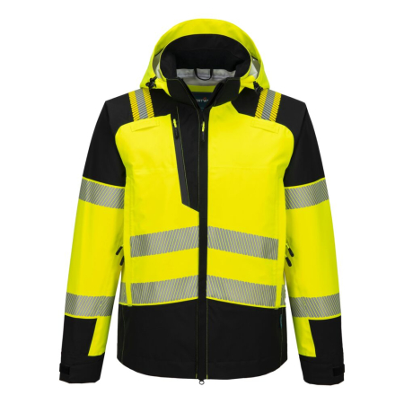 înaltă vizibilitate hi-vis - PW3 Jachetă de ploaie cu glugă Hi-Vis (3L) T166