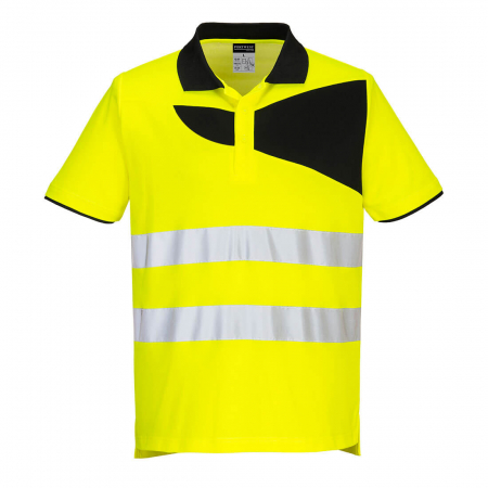 Îmbrăcăminte - PW3 Tricou Polo HiVis S/S PW212