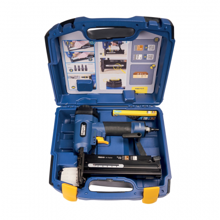Rapid 5000103, capsator/ciocan pneumatic PRO PBS151, functional cu capse No. 90, 20-40 si cuie No. 8, 15-50 mm [2]