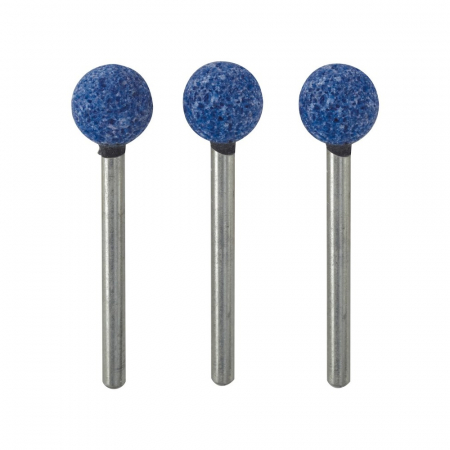 Scule electrice - Set biax-uri sferice, din corindon 9.00mm, Proxxon 28782