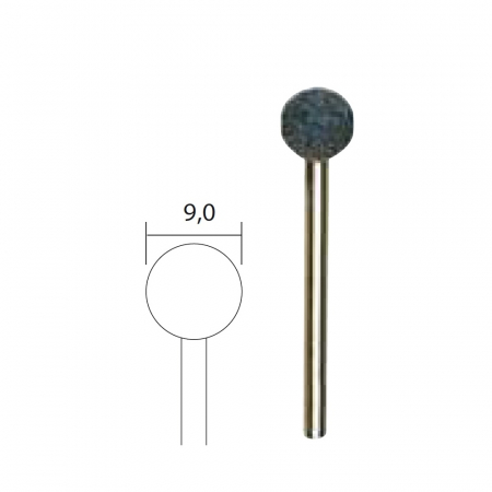 Set biax-uri sferice, din corindon 9.00mm, Proxxon 28782 [1]