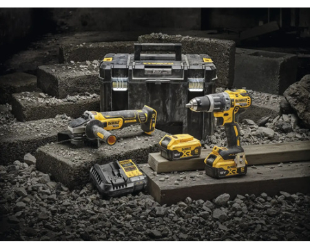 Set mașină de găurit și înșurubat DeWalt DCD796 18V max. 70Nm și polizor unghiular DeWalt DCG405N 18V 125mm [1]