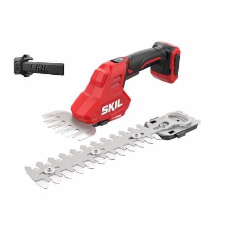 Foarfece de tuns gard viu si arbusti - SKIL 0630 CA, Foarfeca pentru taiat iarba 2 in 1, 120x200 mm, cu doua lame, doar corpul