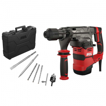 Masini de gaurit si insurubat - SKIL 1781 GB ciocan rotopercutor, 1,500 W, 400-3000 rpm, cu cutie de transport si burghie de 8, 10, 12 mm