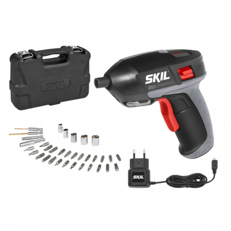Masini de gaurit si insurubat - SKIL 2636 AD Surubelnita cu acumulator, 3.6V, 1.5Ah, Li-Ion, geanta + accesorii