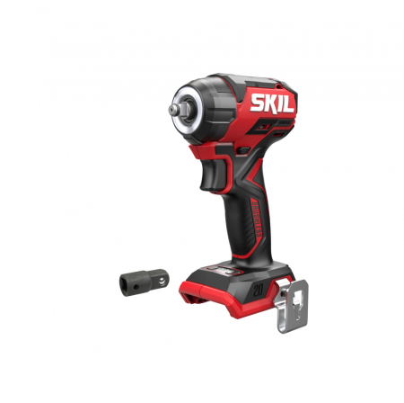 Masini de gaurit si insurubat - SKIL 3265 CA cheie de impact cu acumulator, compact Brushless cu adaptor hexagonal 3/8" - 1/2", cuplu maxim 250 nm, doar corpul