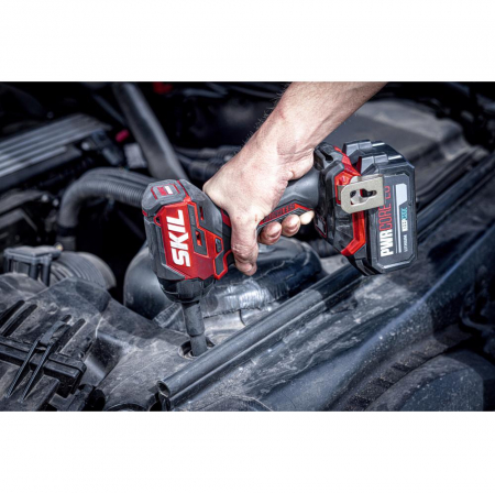 SKIL 3265 JA cheie de impact cu acumulator, compact Brushless, cuplu maxim 250 nm, cu adaptor hexagonal 3/8" - 1/2", geanta de transport, doar corpul [2]