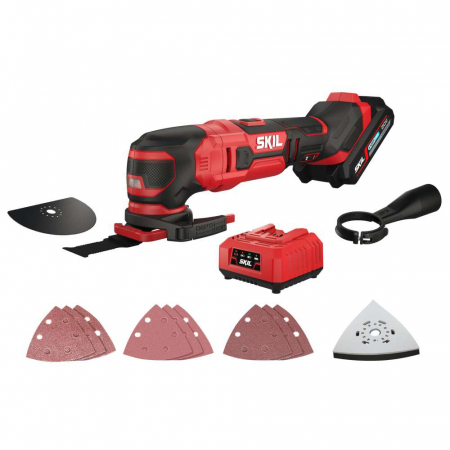 Masini multifunctionale - SKIL 3620 AA Unealta multifunctionala (Multi-Tasker), 11000-16000 rpm, 1xAccu, incarcator, accesorii