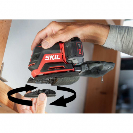 SKIL 3720 CA Slefuitor multifunctional Brushless, 10.500 rpm, 3x foi de slefuire, doar corpul [3]