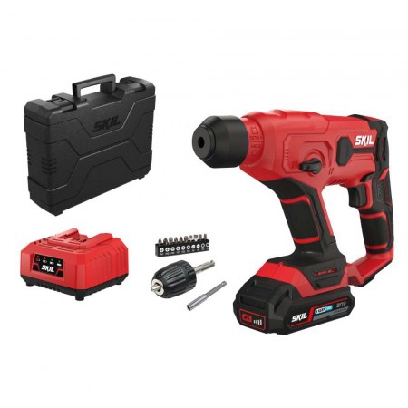 Masini de gaurit si insurubat - SKIL 3810 GA Rotopercutor cu acumulator, 0-5000 percutii/min, 0-900 rpm, 1x Accu, incarcator si geanta