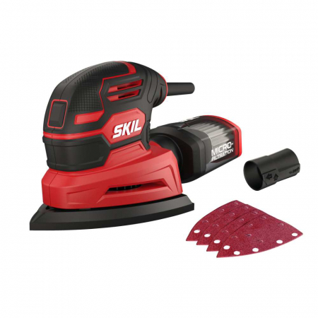 Masini de slefuit si rindeluit - SKIL 7260 AA Slefuitor multifunctional, 100W, 151x102, 0.8Kg, cu 4 foi de slefuire