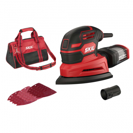 Masini de slefuit si rindeluit - SKIL 7260 DA Slefuitor multifunctional, 100W, 151x102, 0.8Kg, cu geanta