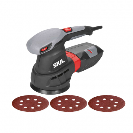 Masini de slefuit si rindeluit - SKIL 7455 AA Slefuitor cu excentric, cu disc de slefuire si caseta pentru praf