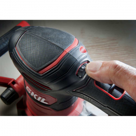 SKIL 7480 DA Slefuitor cu zgomot şi vibraţii reduse, 300W, 14000-26000 rpm, cu geanta de transport si accesorii [2]