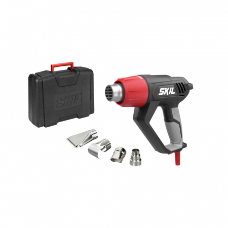Suflante aer cald si aspiratoare - SKIL 8003 FD Pistol cu aer cald, 2000 W, include geanta si 4 accesorii, comutator 4 pozitii, 350/550 l/min, temperatura 70/450/600 grade