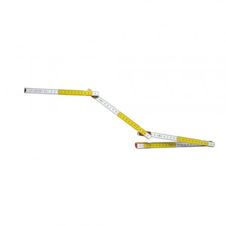 Stanley 0-35-458, metru de tamplarie din lemn vopsit, 2m x 15mm, blister [1]