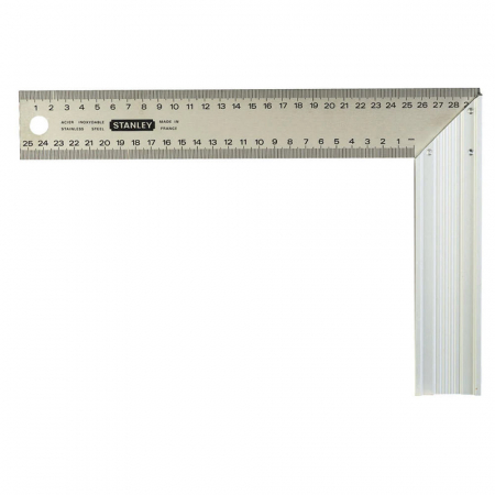 Echere si compasuri - Stanley 1-45-685, echer din otel pentru dulgherie, 250 x 140 x 250 mm