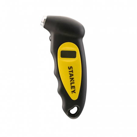 Accesorii auto - Stanley STHT80874-0, manometru digital presiune anvelope, precizie 0.01, maner ergonomic, psi, bar, kgfcm2 sau kpa, 3-150 PSI, 0.2-10.3 Bar