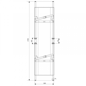 Targă rabatabilă  Transport răniţi DX018 [2]