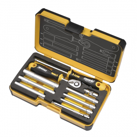 Chei si truse chei - Trusa Ergonic R-GO M-Tec, 10 piese in cutie StrongBox