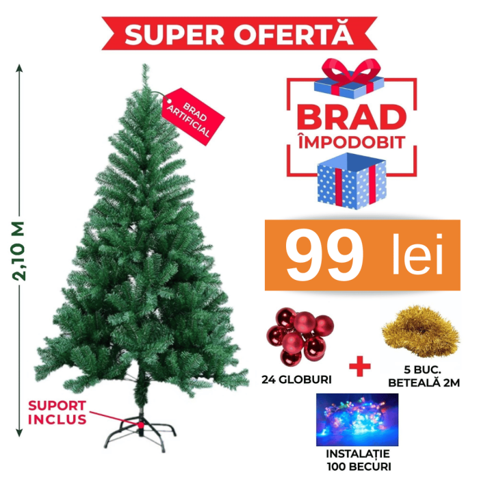 Brad impodobit 2.10M la 169lei [1]