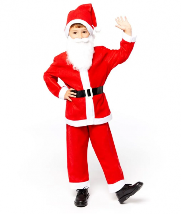 Costum de Mos Craciun pentru copii , set 5 piese [3]