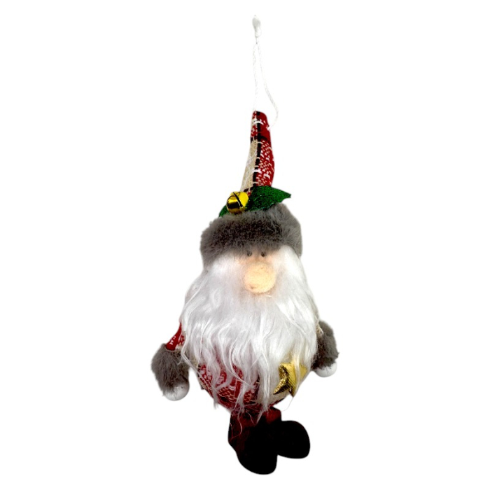Ornament pentru brad, Glob de pus, Mos Craciun, 16cm [1]